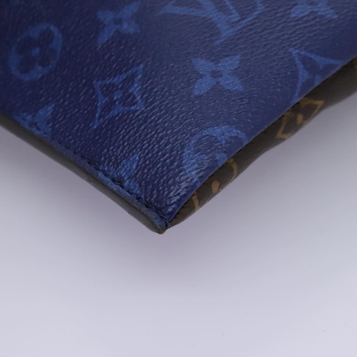 Louis Vuitton Outdoor Pouch Limited Edition Monogram Pacific Canvas, BLUE, CANVAS, Clutche & pouche