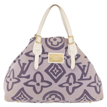 Louis Vuitton Tahitienne Cabas Canvas, Purple, Canvas, Tote Bag