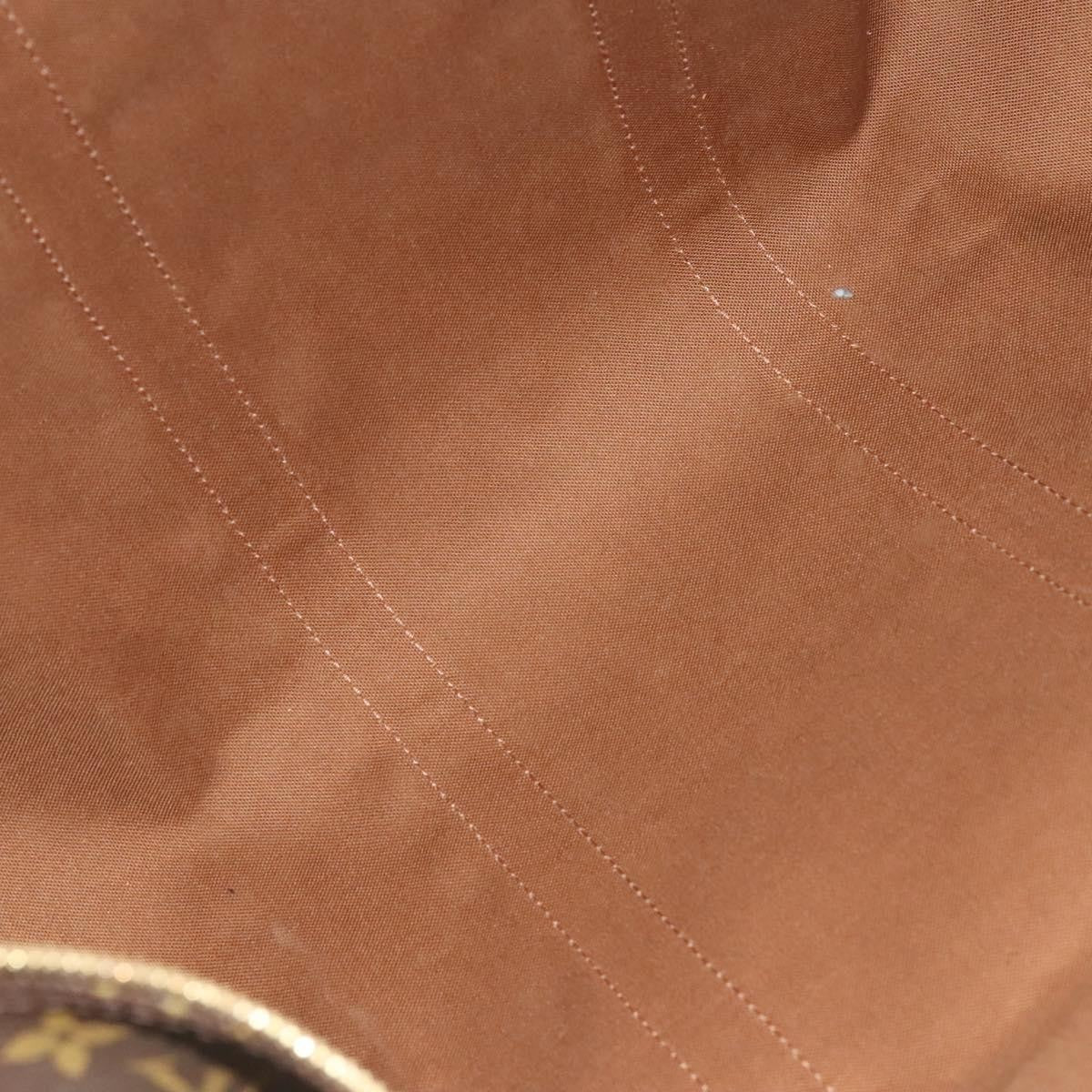 Louis Vuitton Keepall Bag Monogram Canvas, BROWN, CANVAS, Travel bag