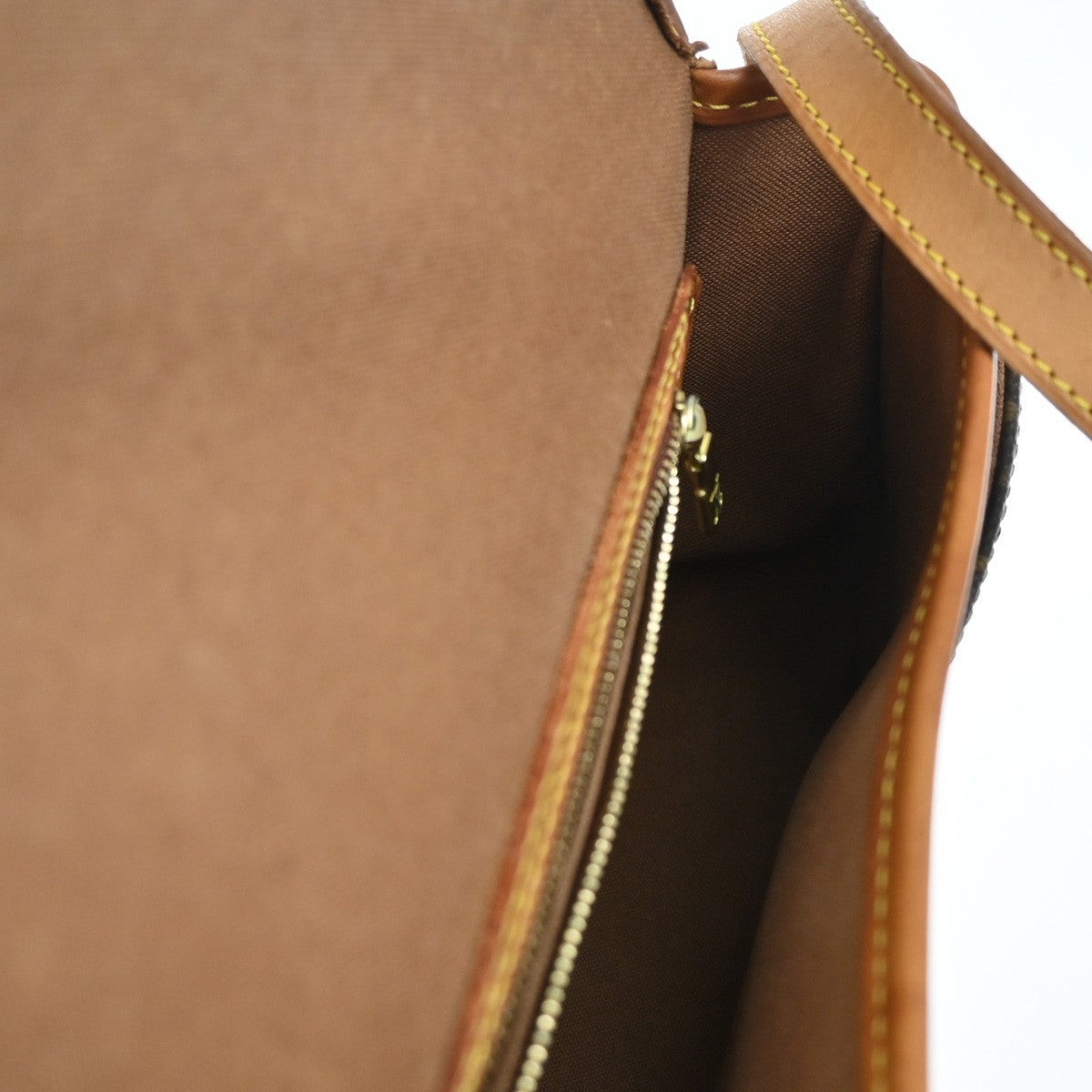 Louis Vuitton Sologne Handbag Monogram Canvas, BROWN, CANVAS, Shoulder bag