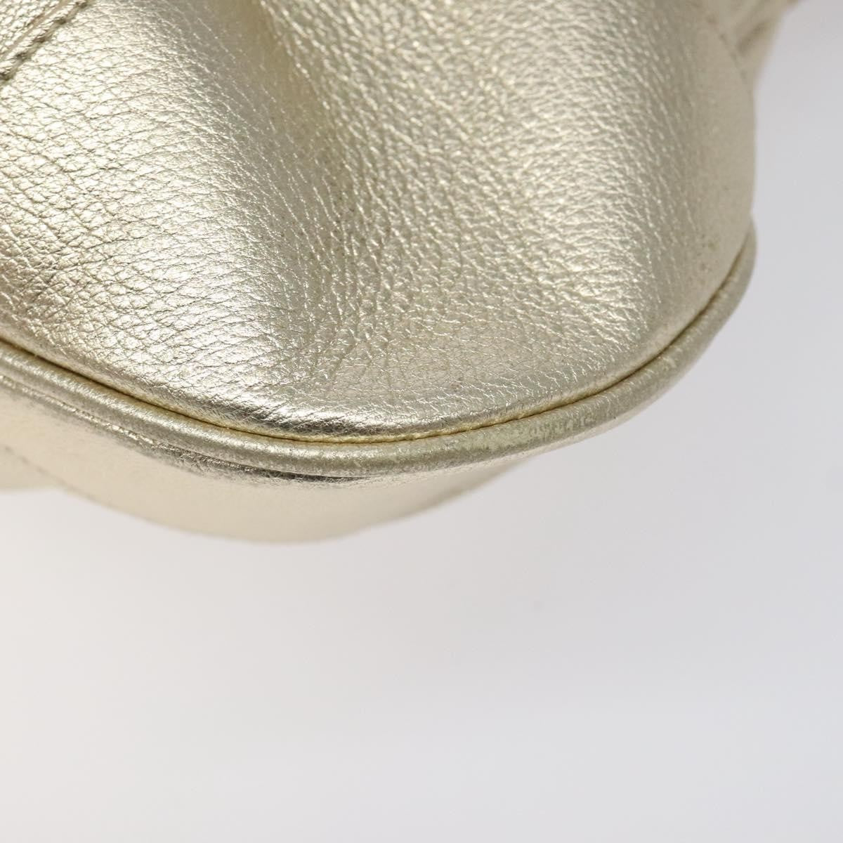 Salvatore Ferragamo Marisa Satchel Leather, GOLD, LEATHER, Shoulder bag