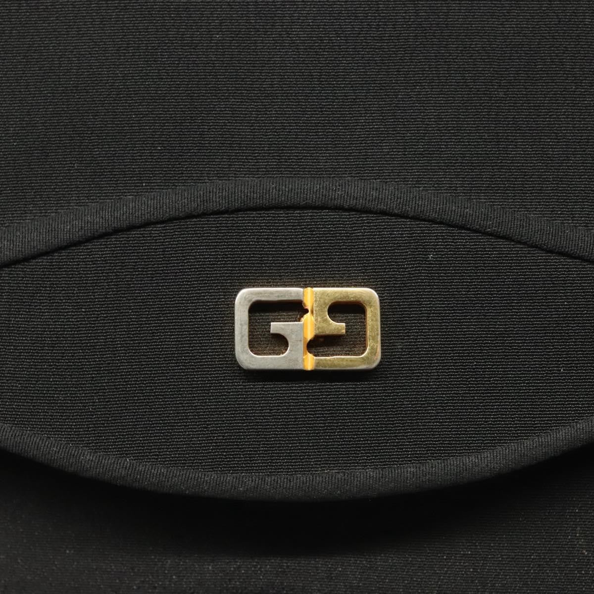 Gucci Pochette Nylon, BLACK, NYLON, Clutche & pouche