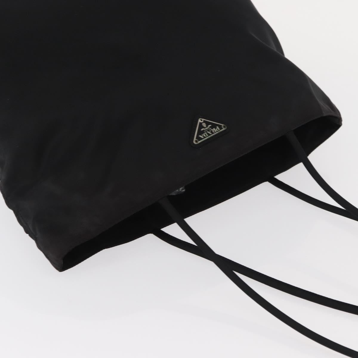 Prada Vintage Shoulder Bag Tessuto, BLACK, NYLON, Shoulder bag