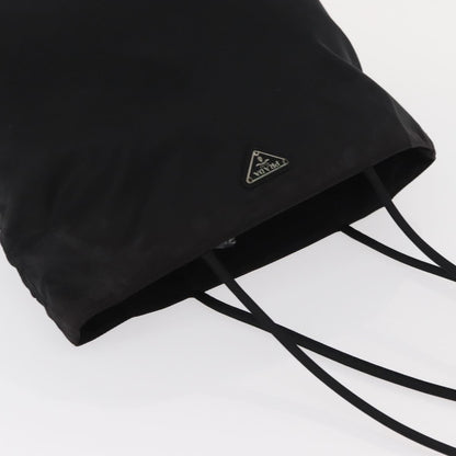 Prada Vintage Shoulder Bag Tessuto, BLACK, NYLON, Shoulder bag