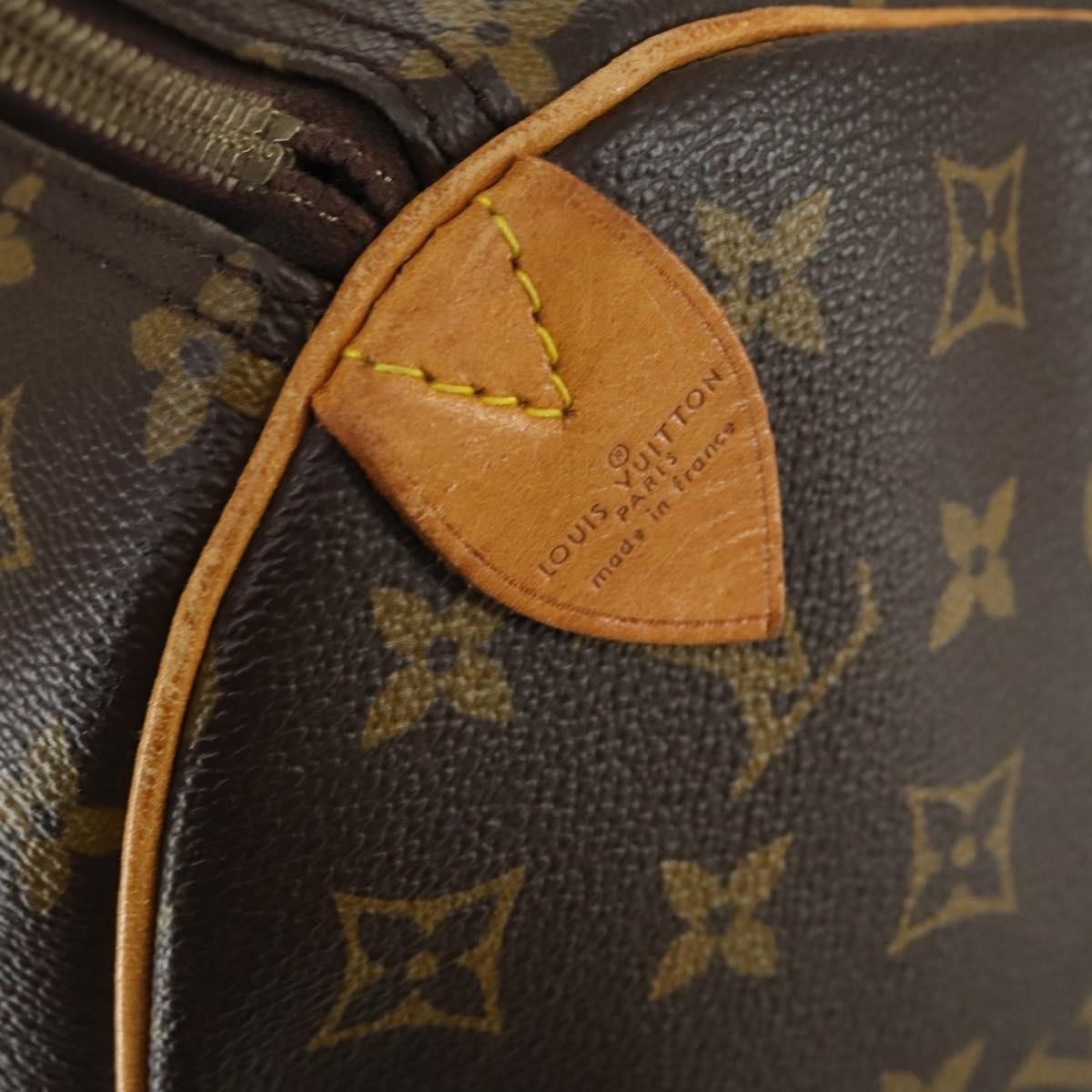 Louis Vuitton Keepall Bag Monogram Canvas, BROWN, CANVAS, Travel bag