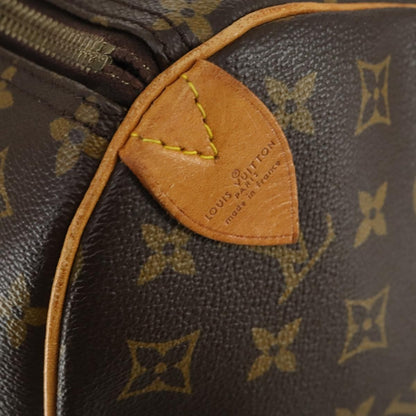 Louis Vuitton Keepall Bag Monogram Canvas, BROWN, CANVAS, Travel bag