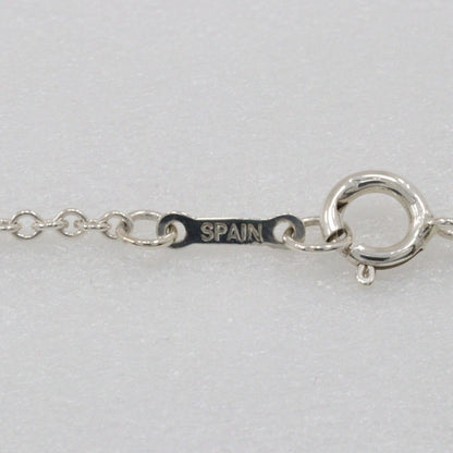 Tiffany & Co. Elsa Peretti Open Heart Pendant Necklace Sterling Silver, SILVER, SILVER, Necklace