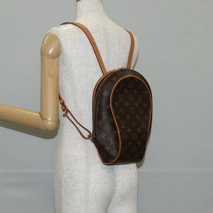 Louis Vuitton Ellipse Backpack Monogram Canvas, BROWN, CANVAS, Backpack