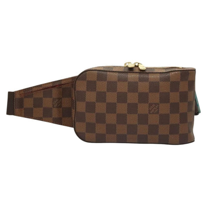 Louis Vuitton Geronimos Waist Bag Damier, BROWN, CANVAS, Shoulder bag