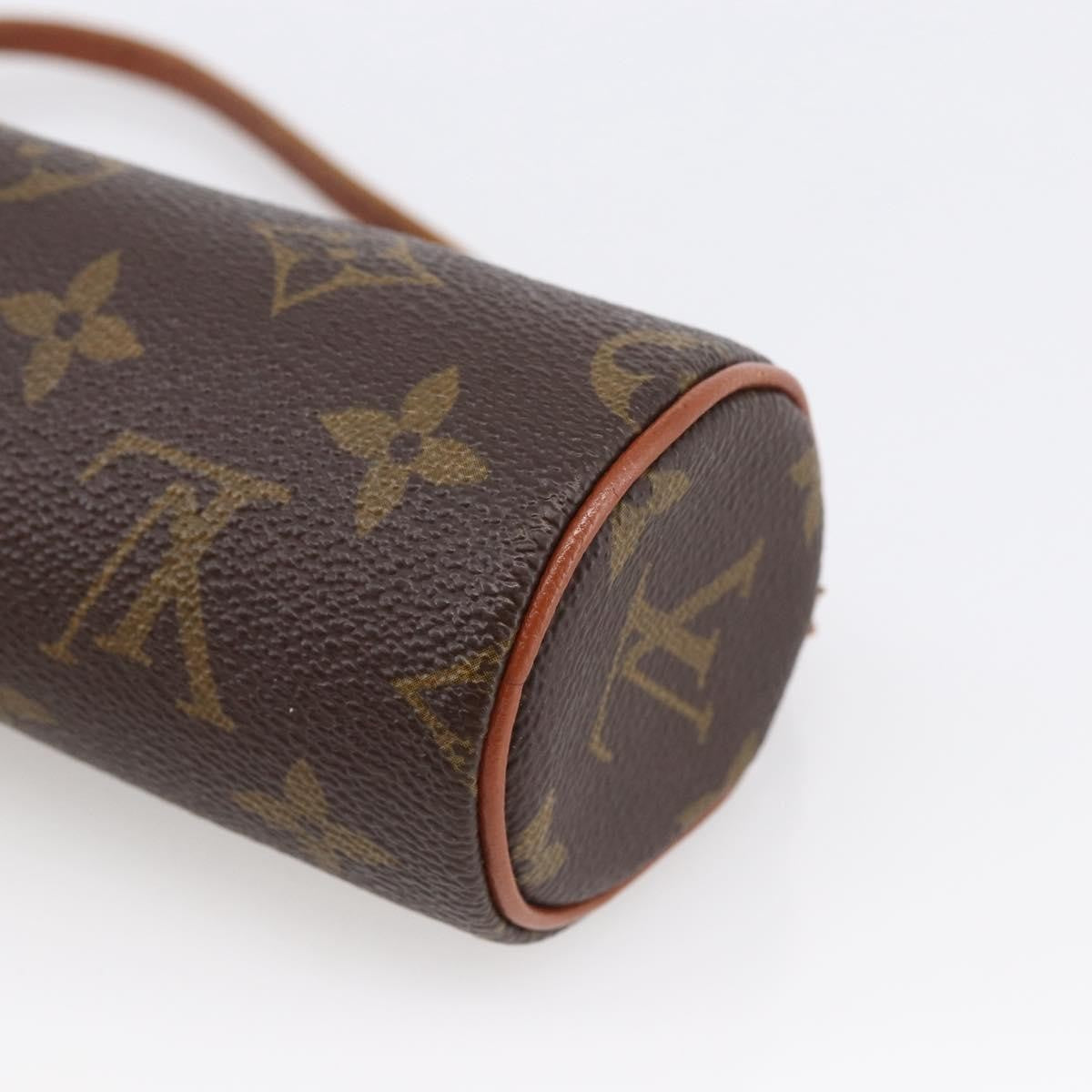 Louis Vuitton Papillon Pochette Monogram Canvas, BROWN, CANVAS, Clutche & pouche