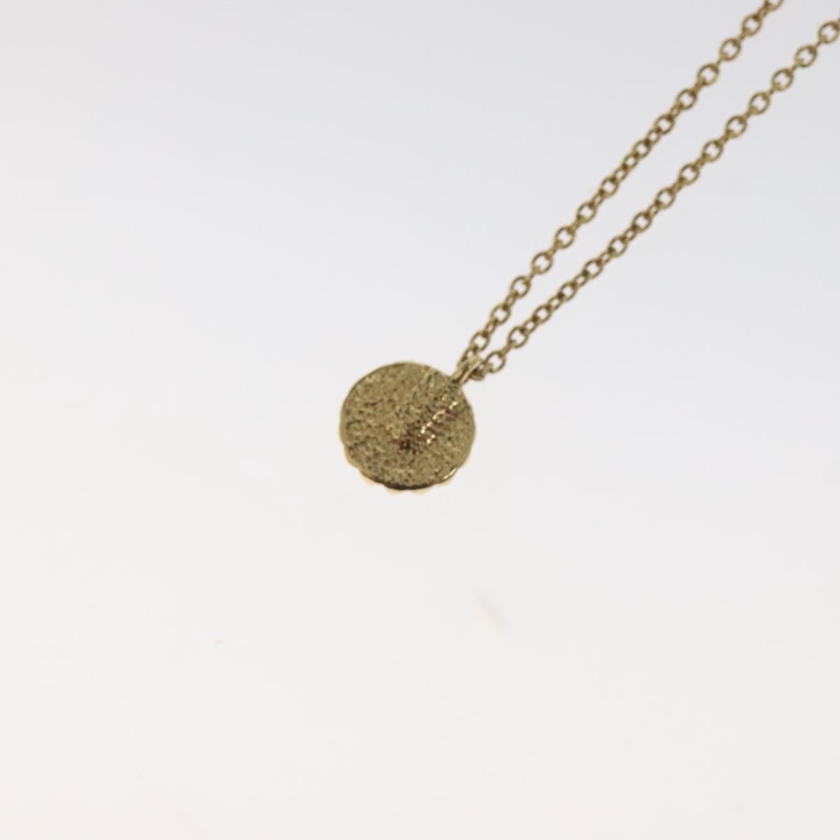 Christian Dior CD Pendant Necklace Gold-plated, GOLD, METAL, Necklace