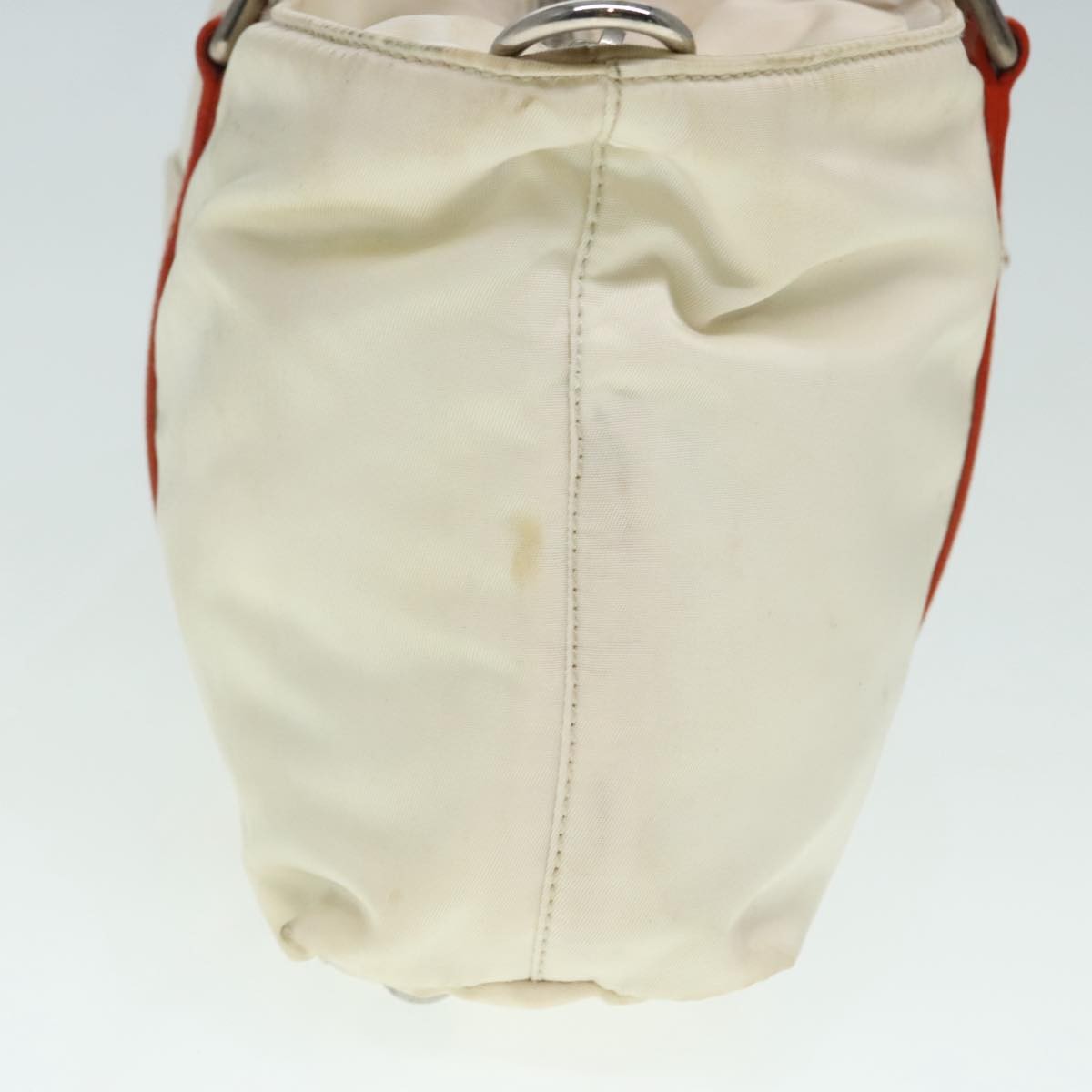 Prada Vintage Zip Handbag Tessuto, ECRU, NYLON, Handbag