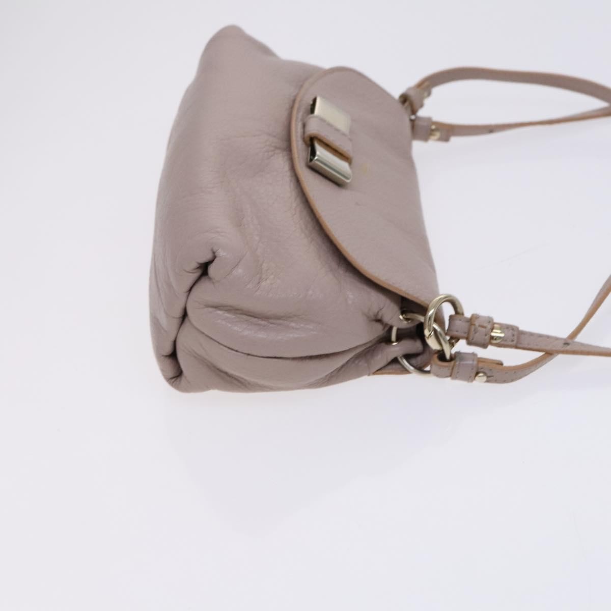 Chloe Lily Shoulder bag Leather, Purple, Leather, Shoulder Bag