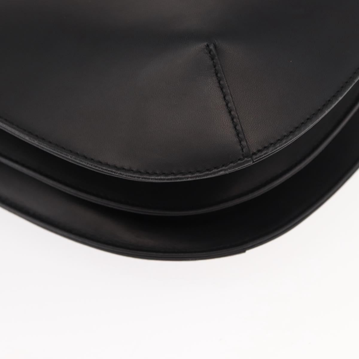 Salvatore Ferragamo Shoulder Bag Leather, BLACK, LEATHER, Shoulder bag