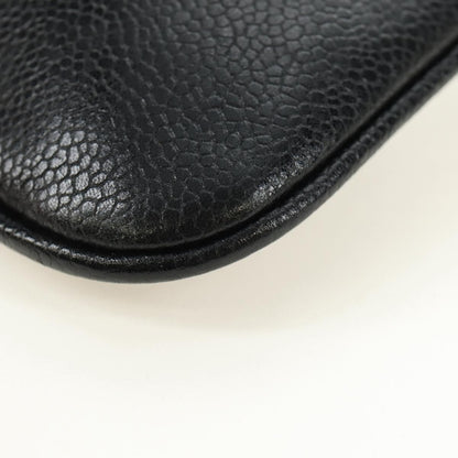 Chanel Vintage Timeless Belt Bag Caviar, Black, Leather, Clutch