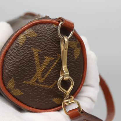Louis Vuitton Papillon Pochette Monogram Canvas, BROWN, CANVAS, Handbag
