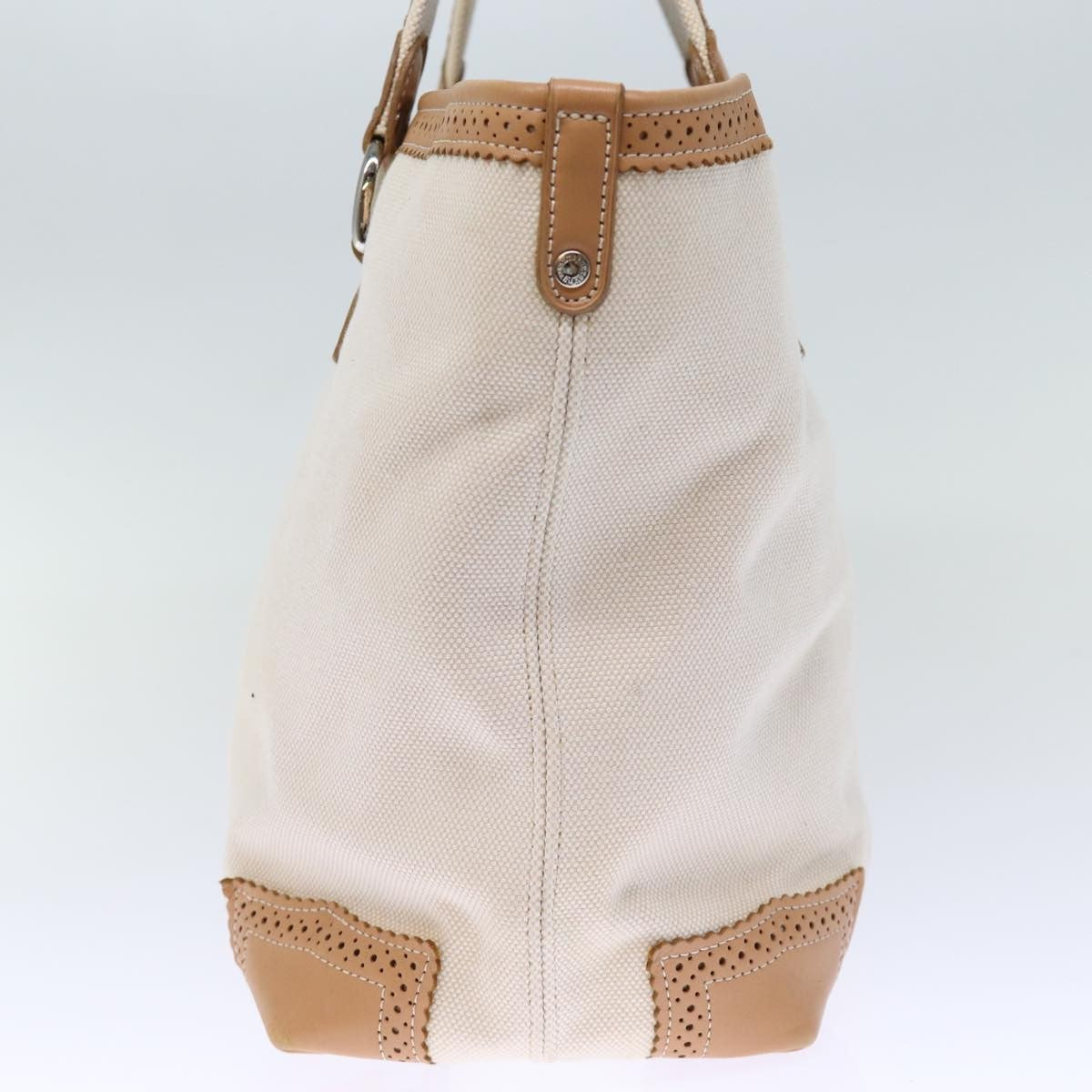 Burberry Blue Label Tote Bag Canvas, BEIGE, CANVAS, Tote bag