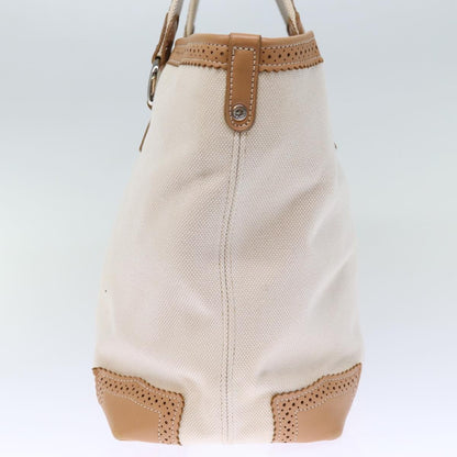 Burberry Blue Label Tote Bag Canvas, BEIGE, CANVAS, Tote bag