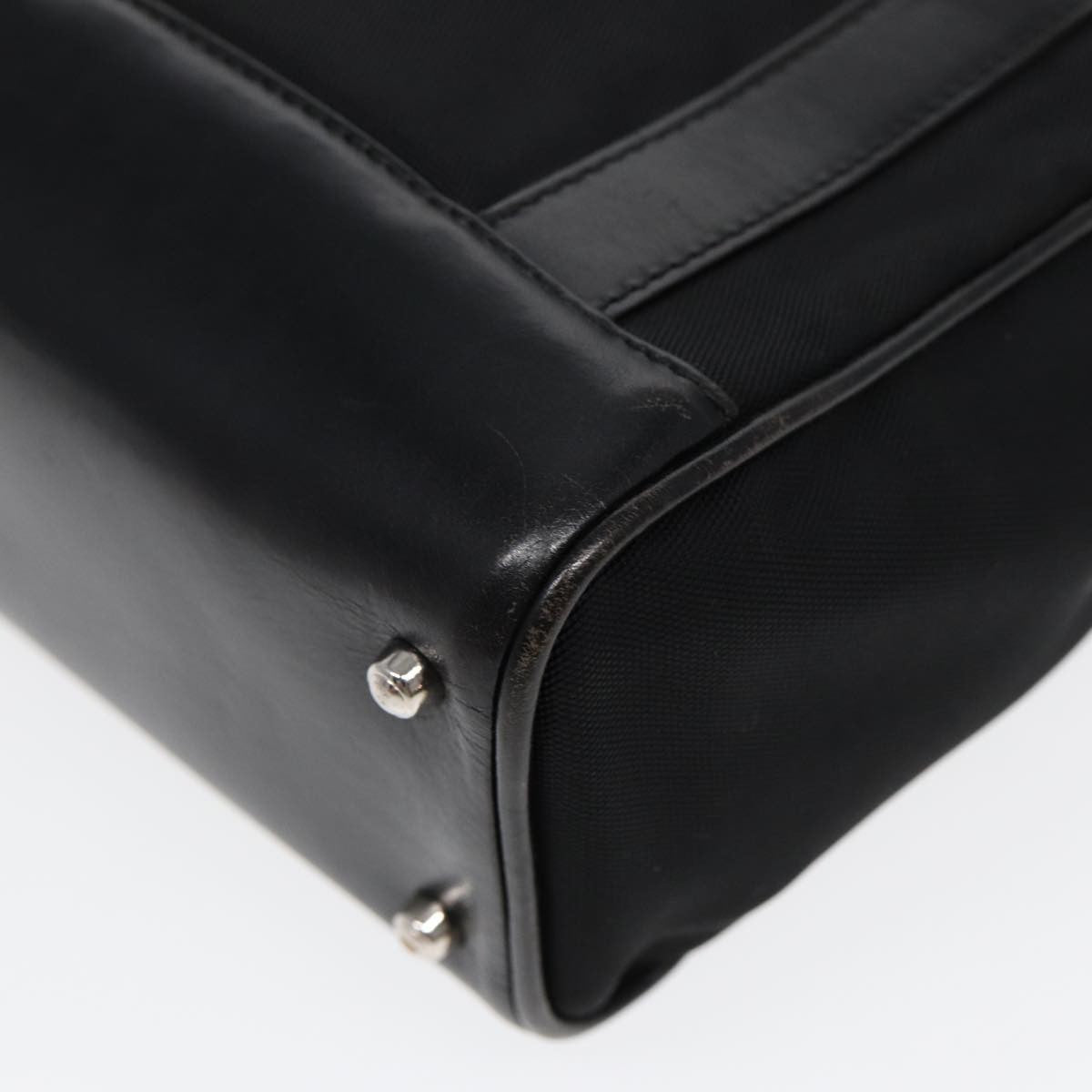 Gucci Vintage Handbag Nylon, BLACK, NYLON, Handbag