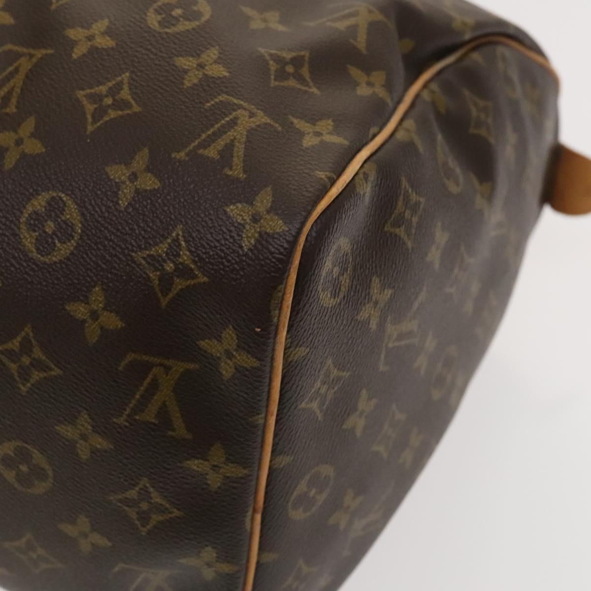 Louis Vuitton Keepall Bag Monogram Canvas, BROWN, CANVAS, Travel bag
