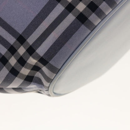 Burberry Nova Check Tote Nylon, BLUE, NYLON, Tote bag