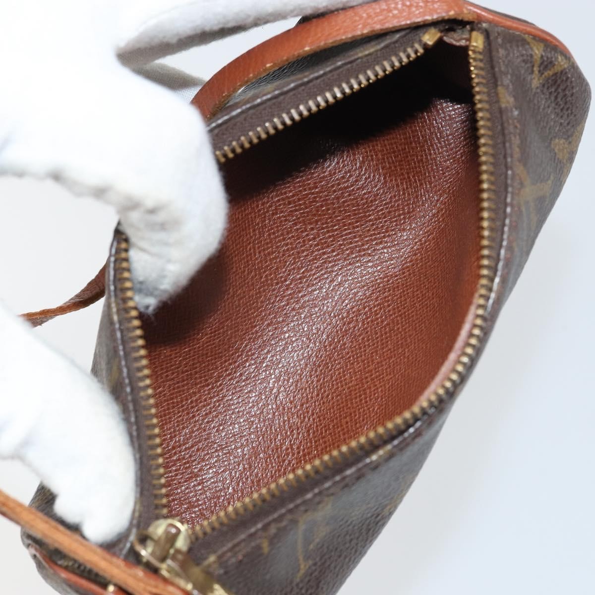 Louis Vuitton Papillon Handbag Monogram Canvas, BROWN, CANVAS, Handbag