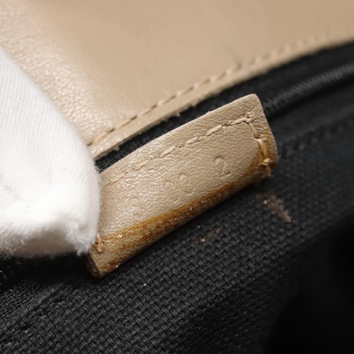 Burberry Horn Toggle Tote Leather, BEIGE, LEATHER, Handbag