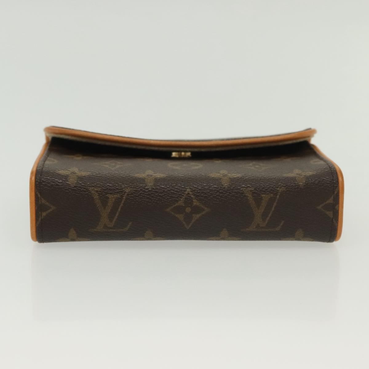 Louis Vuitton Florentine Waist Bag Monogram Canvas, BROWN, CANVAS, Travel bag