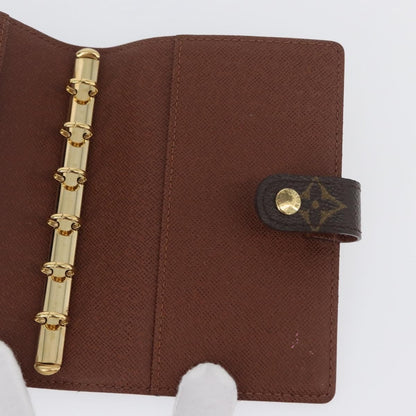 Louis Vuitton Agenda Cover Monogram Panda, Brown, Canvas, Wallet