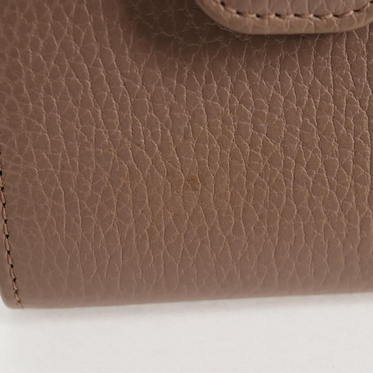 Gucci GG Marmont Wallet Leather, BEIGE, LEATHER, Wallets