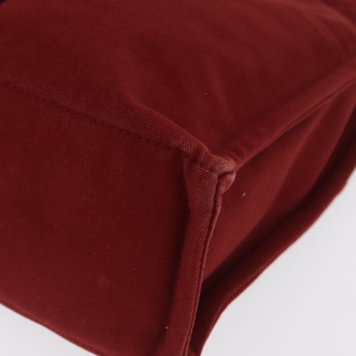 Hermes Fourre Tout Tote Canvas, RED, CANVAS, Tote bag