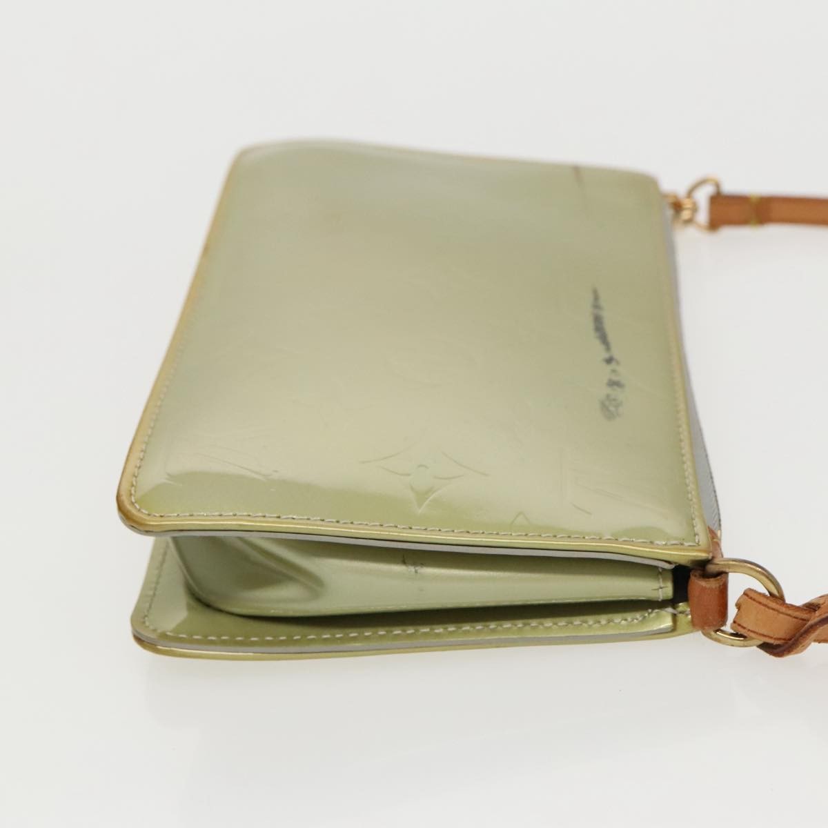 Louis Vuitton Lexington Pochette Monogram Vernis, GRAY, PATENT_LEATHER, Clutche & pouche