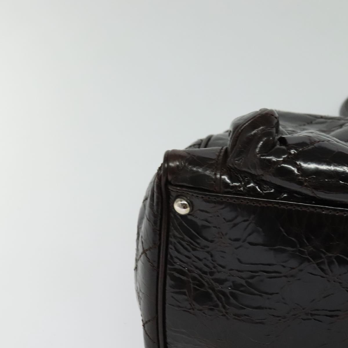 Chanel Executive tote Patent leather, BROWN, PATENT_LEATHER, Tote bag
