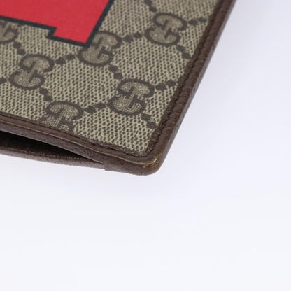 Gucci GG Marmont Pouch Coated Canvas, BEIGE, PVC, Clutche & pouche