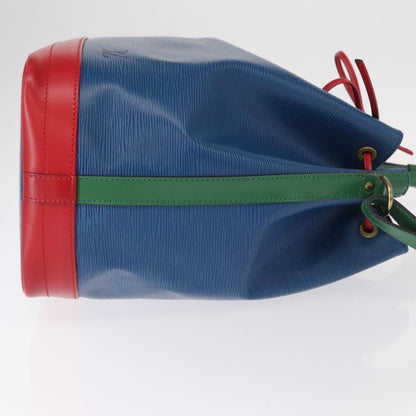 Louis Vuitton Tricolor Noe Handbag Epi Leather, BLUE, LEATHER, Shoulder bag