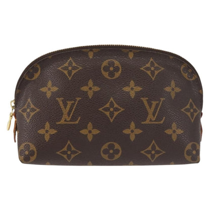 Louis Vuitton Cosmetic Pouch Monogram Canvas, BROWN, CANVAS, Clutche & pouche