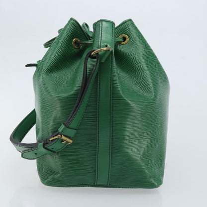 Louis Vuitton Petit Noe Handbag Epi Leather, Green, Leather, Shoulder Bag