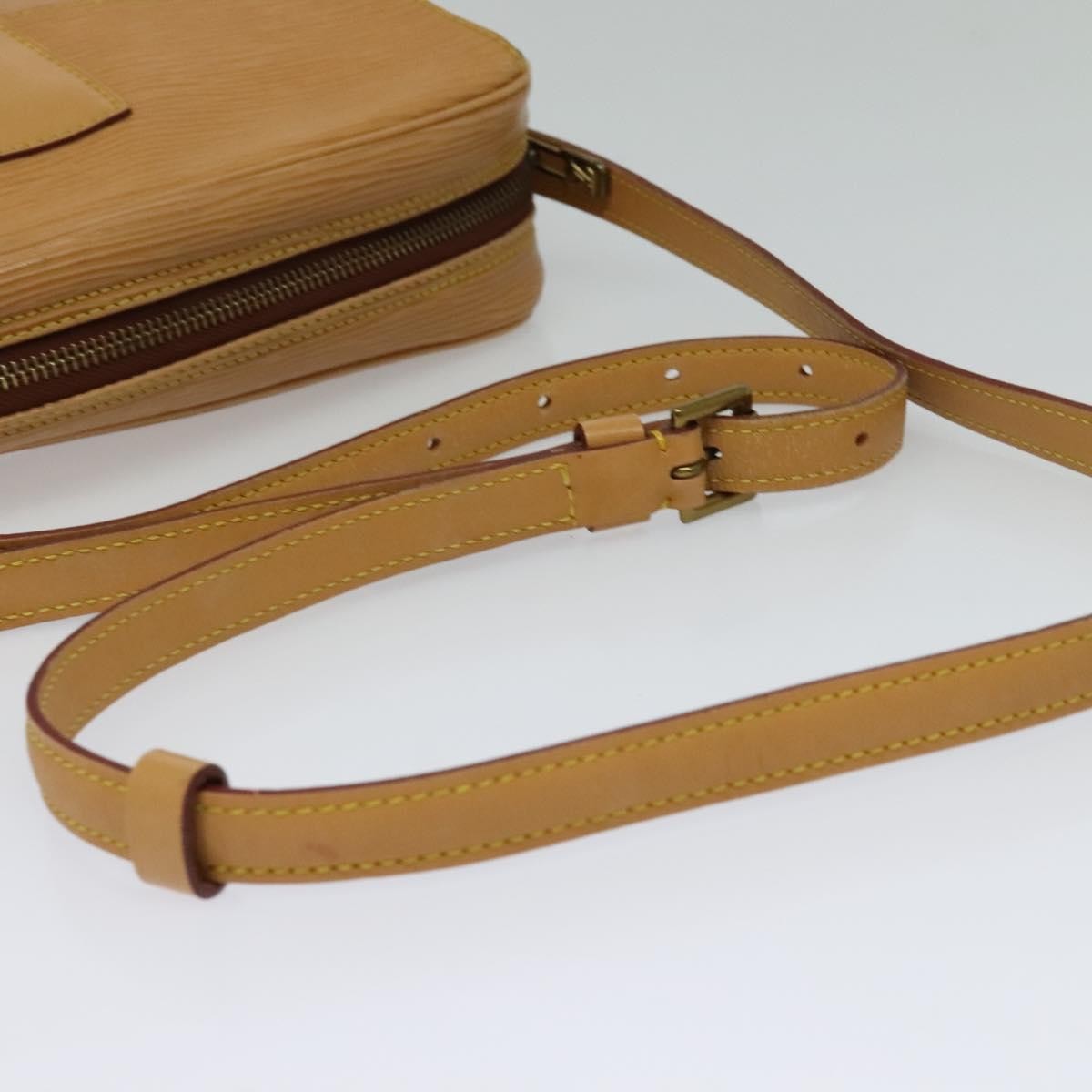 Louis Vuitton Jeune Fille Handbag Epi Leather, BEIGE, LEATHER, Handbag