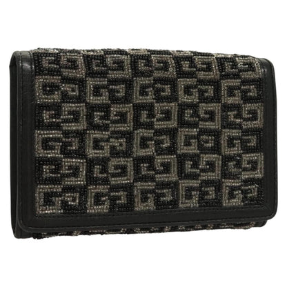 Givenchy GV3 Wallet Leather, BLACK, BEADS, Wallets
