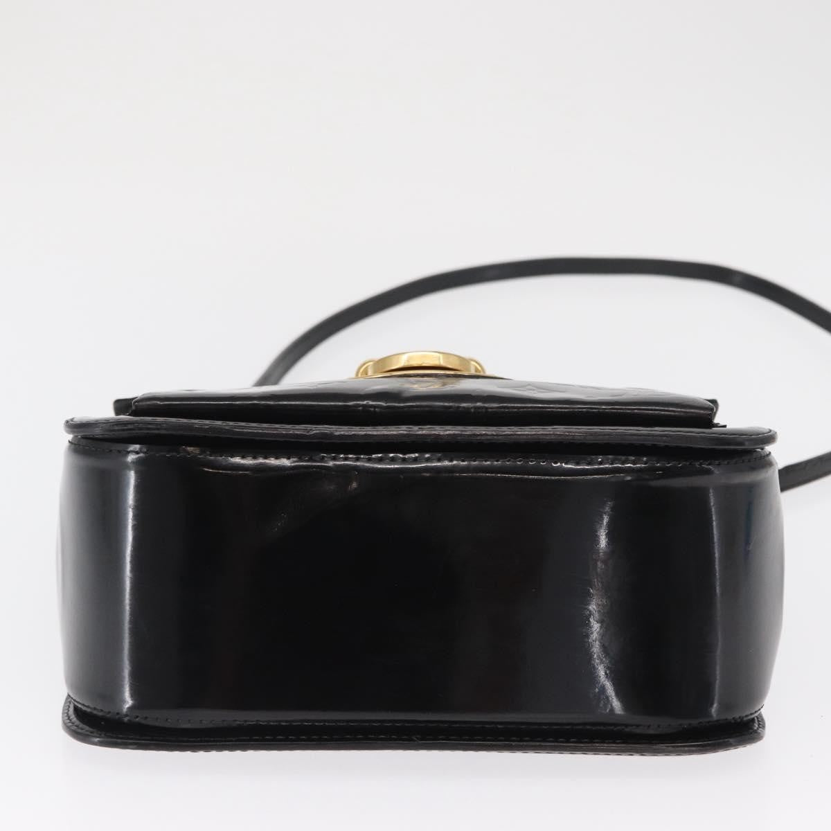 Louis Vuitton Mirada Handbag Monogram Vernis, BLACK, PATENT_LEATHER, Handbag