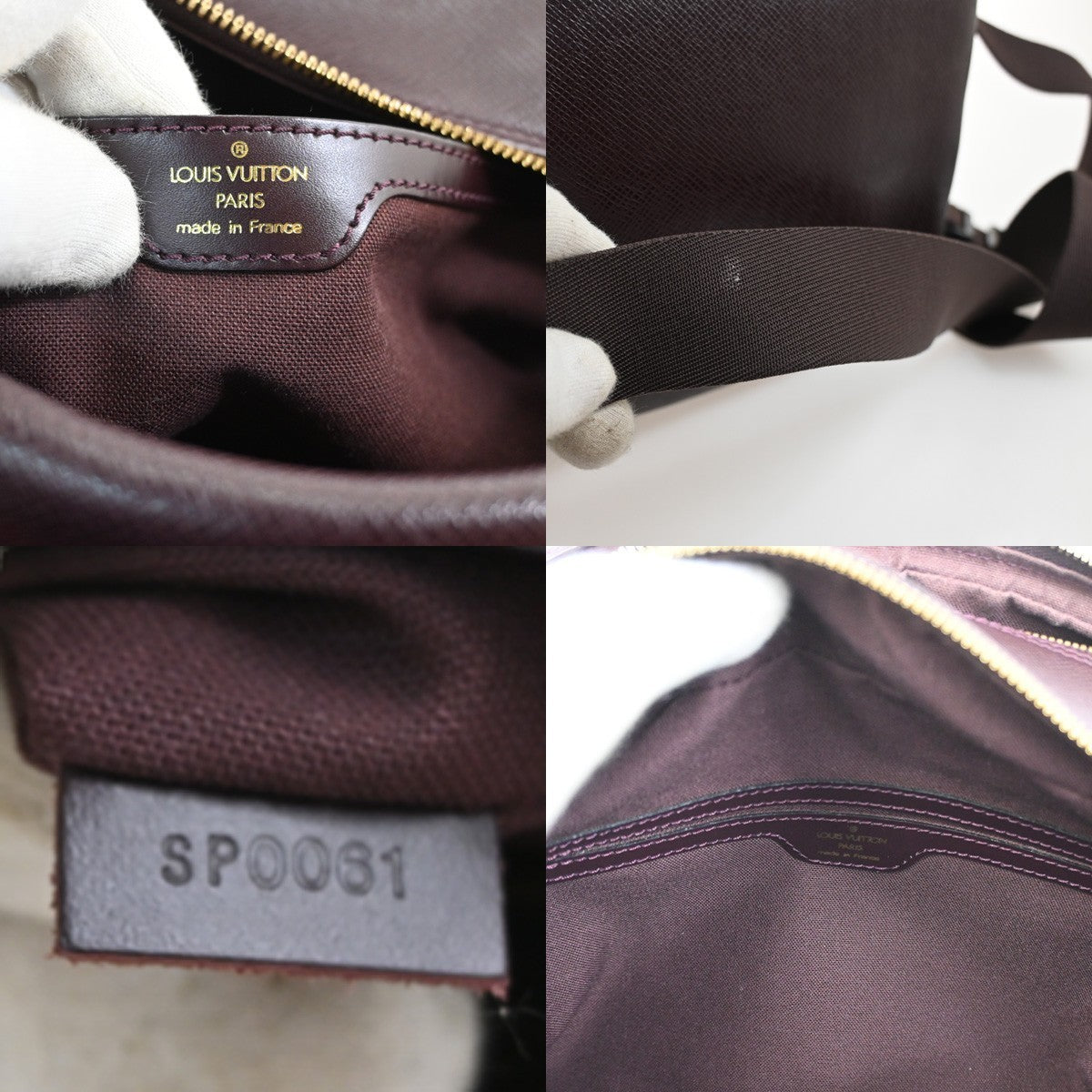 Louis Vuitton Reporter Bag Taiga Leather, Brown, Leather, Shoulder Bag