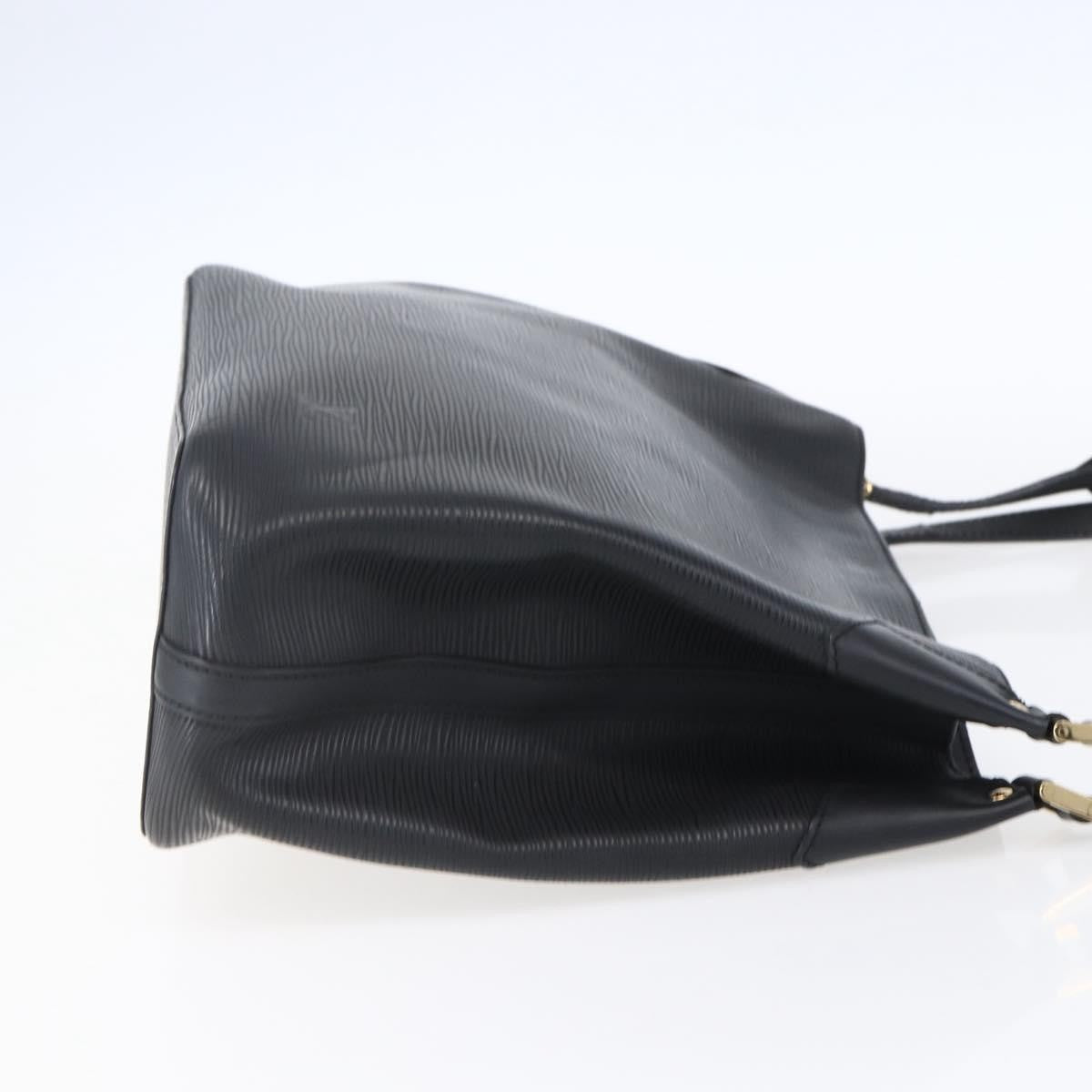Louis Vuitton Mandara Handbag Epi Leather, BLACK, LEATHER, Shoulder bag