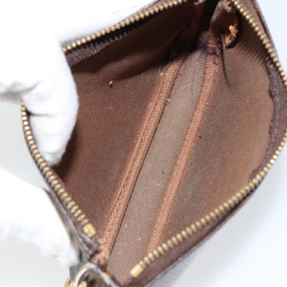 Louis Vuitton Pochette Accessoires Monogram Canvas, BROWN, CANVAS, Clutche & pouche