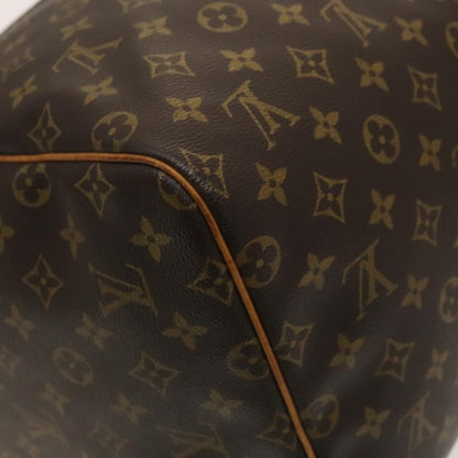 Louis Vuitton Keepall Bag Monogram Canvas, BROWN, CANVAS, Travel bag