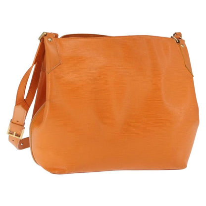 Louis Vuitton Mandara Handbag Epi Leather, ORANGE, LEATHER, Shoulder bag