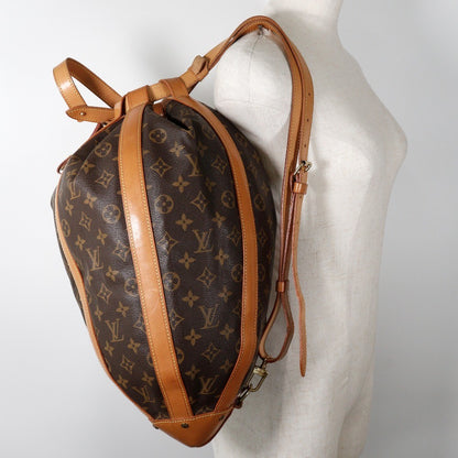 Louis Vuitton Romeo Gigli Handbag Monogram Canvas, BROWN, CANVAS, Shoulder bag