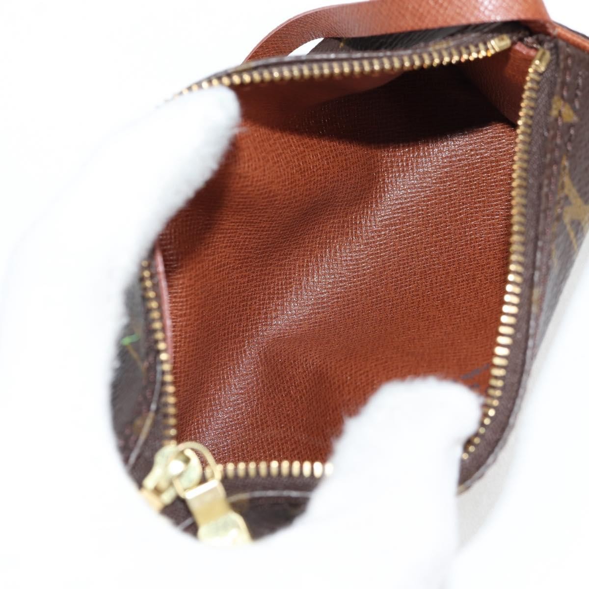 Louis Vuitton Papillon Pochette Monogram Canvas, BROWN, CANVAS, Handbag