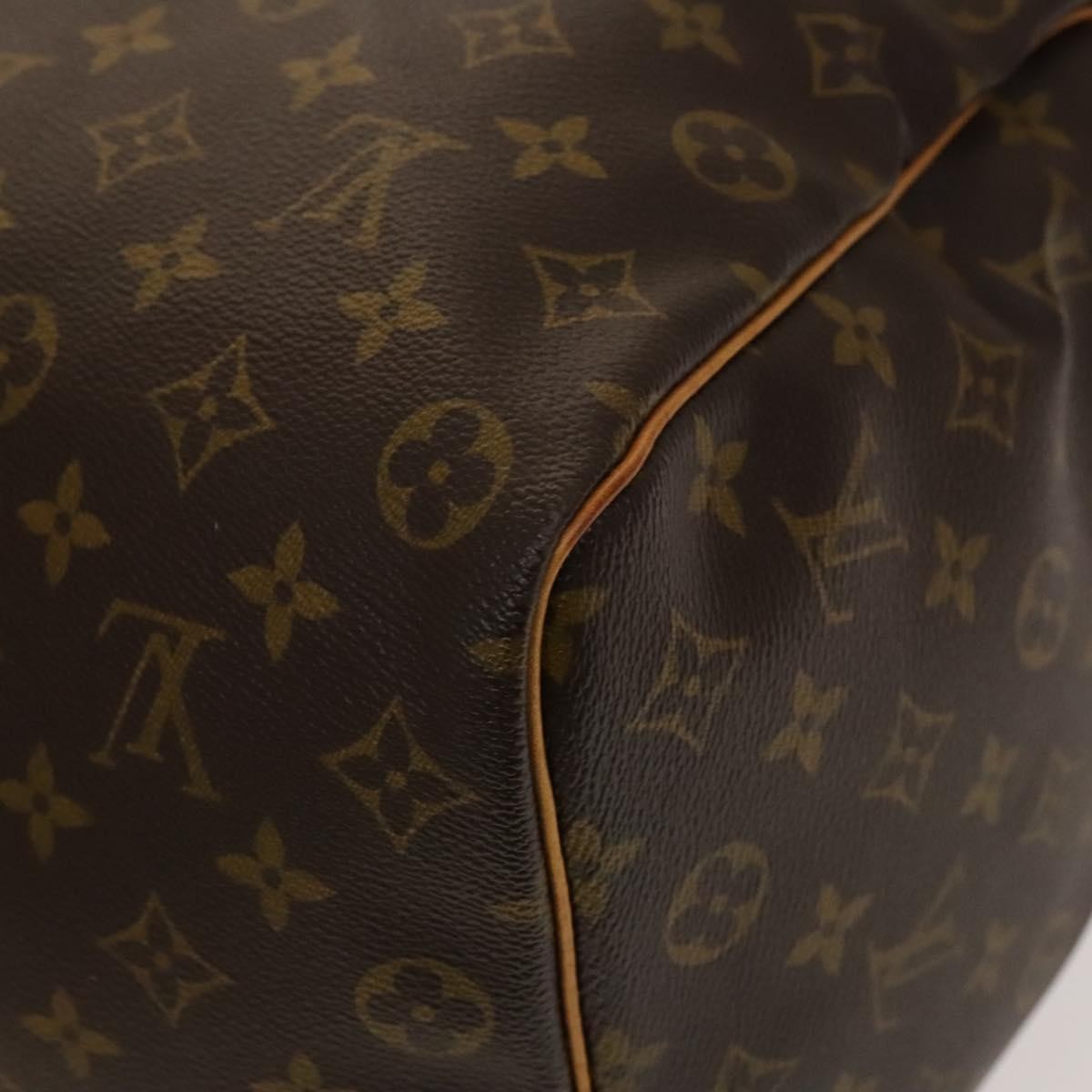 Louis Vuitton Keepall Bag Monogram Canvas, BROWN, CANVAS, Travel bag