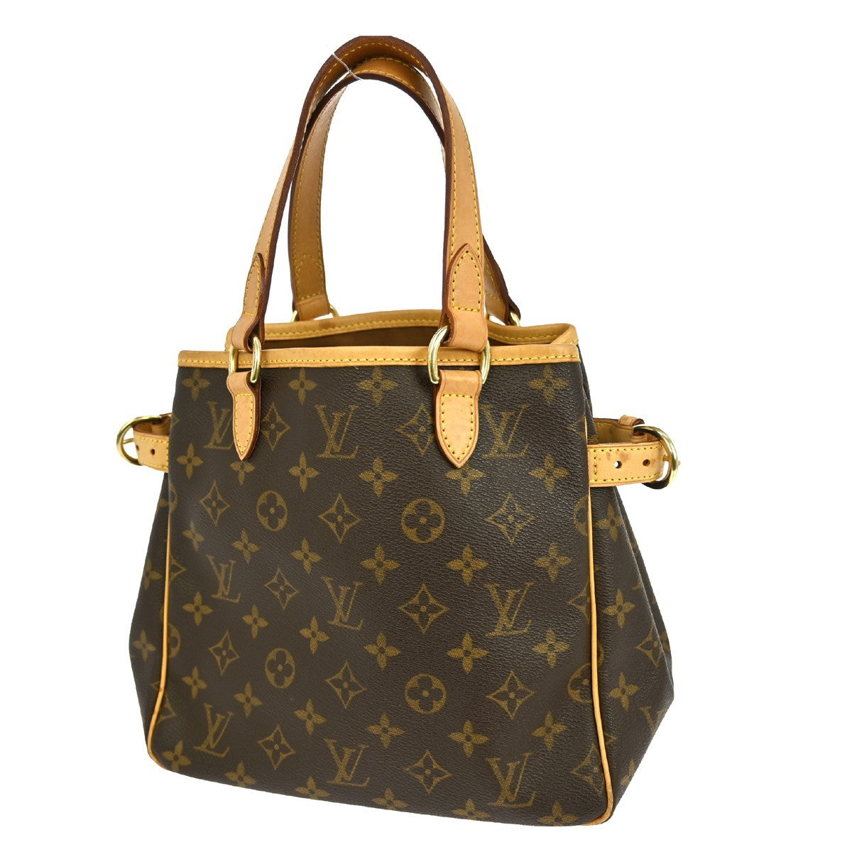 Louis Vuitton Batignolles Handbag Monogram Canvas, Brown, Canvas, Tote Bag
