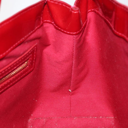 Louis Vuitton Wilshire Handbag Monogram Vernis, RED, PATENT_LEATHER, Handbag